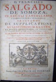Tractatus de Supplicatione ad Sanctissimum a Literatis et Bullis Apostolicis, In Perniciem Reipublicae, Regni, aut Regis, aut Juris Tertii Praejudicium Impetratis
